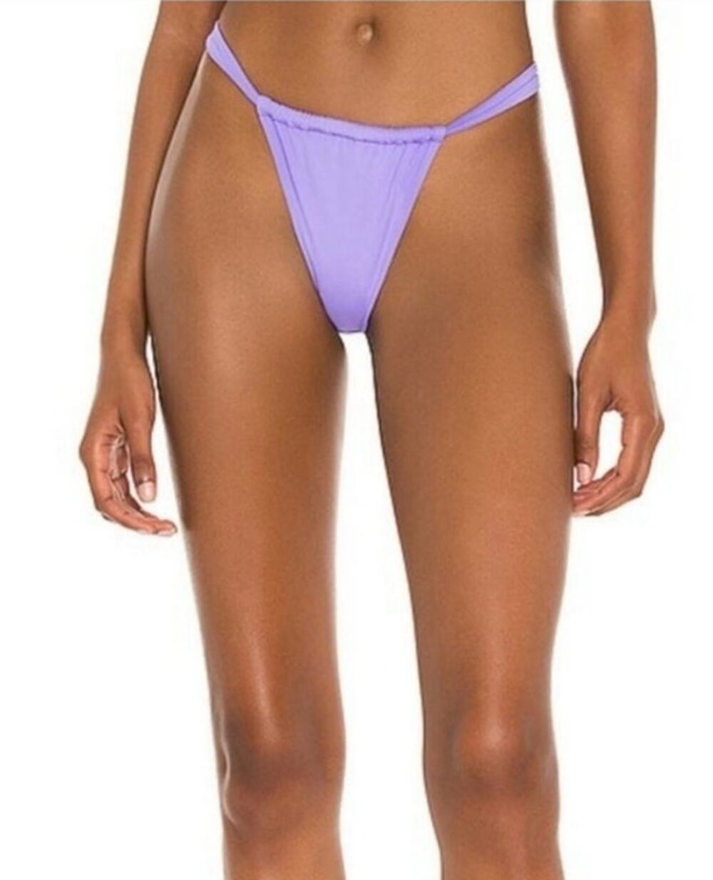 L*Space Gina Bitsy Bikini Bottom in Amethyst Purple Size XS NWOT